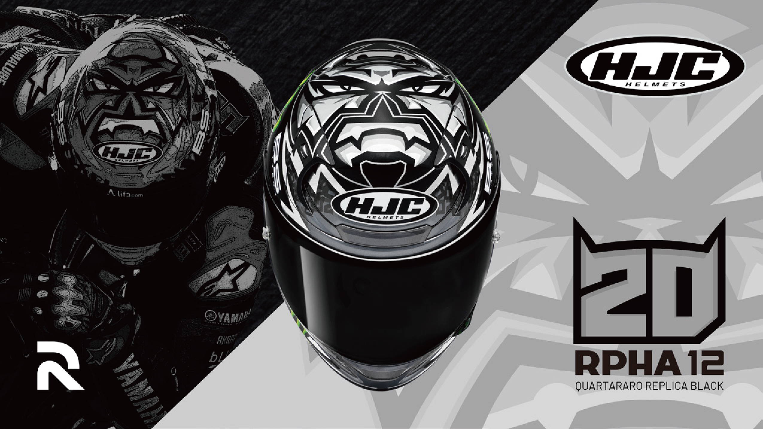 HJC, RPHA 12 QUARTARARO REPLICA BLACK – HJC HELMETS KOREA